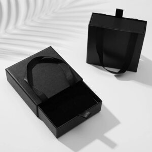 Коробочка подарочная под набор «Премиум», 1010, цвет чёрный