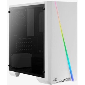 Корпус Aerocool Cylon Mini, без БП, mATX, Mini-Tower, белый