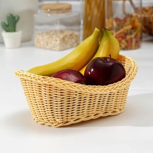 Корзинка для фруктов и хлеба Доляна «Ваниль», 26169,5 см