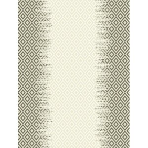 Ковёр-циновка овальный 8148, размер 50х80 см, цвет anthracite/cream
