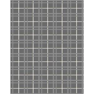 Ковёр-циновка прямоугольный 8075, размер 100х200 см, цвет сream/grey
