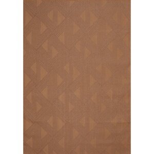 Ковёр-циновка прямоугольный 9193, размер 50х80 см, цвет gold/brown