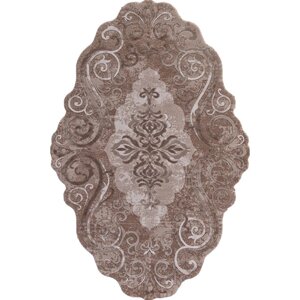 Ковёр прямоугольный Karmen Hali Safir, размер 78x150 см, цвет brown/brown