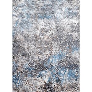 Ковёр прямоугольный Roma 37883A, размер 150x300 см, цвет blue fls / beige fls