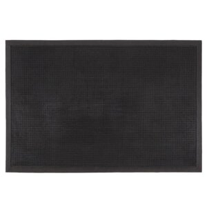 Коврик резиновый «Иголочки», 60x90 см, цвет чёрный