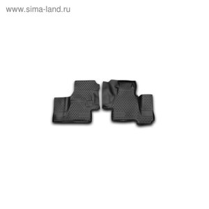 Коврики 3D в салон Mercedes Benz Sprinter Classic (W909), 2000-2006, 2013-2016, 2 шт.