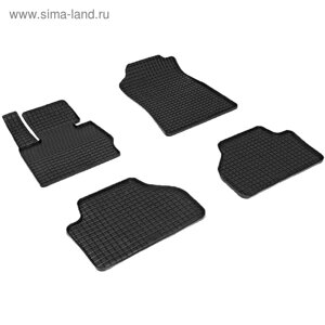 Коврики резиновые 'сетка' для Audi Q7, 2005-2015