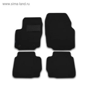 Коврики в салон Klever Econom Toyota Land Cruiser 120 Prado АКПП 2002-2009, внед., набор 4 шт, текстиль