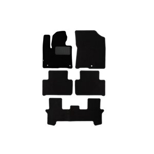 Коврики в салон Standard для Kia Sorento 2020-внедорожник, 5 шт., текстиль