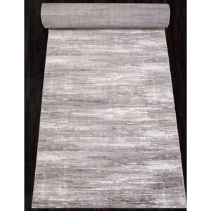 Ковровая дорожка Merinos Richi, размер 100x2500 см, цвет gray