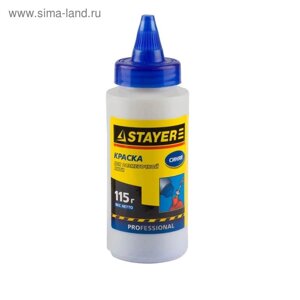 Краска STAYER 2-06401-1_z01, для разметочной нити, синяя, 115 г
