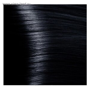 Крем-краска для волос Kapous с гиалуроновой кислотой, 1.1 Иссиня-черный, 100 мл