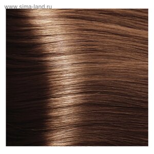 Крем-краска для волос Kapous с гиалуроновой кислотой, 7.43 Блондин медный, золотистый, 100 мл