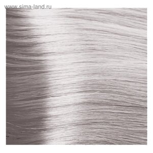 Крем-краска для волос Kapous с гиалуроновой кислотой, 9.012 Очень светлый блондин, прозрачный, табачный, 100 мл