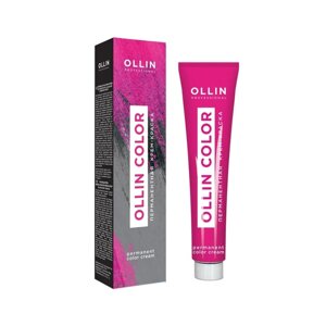 Крем-краска для волос перманентная Ollin Professional Color, тон 8/1 светло-русый пепельный, 100 мл