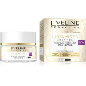 Крем-лифтинг для лица Eveline Ceramides&Retinol 70+день/ночь, 50 мл