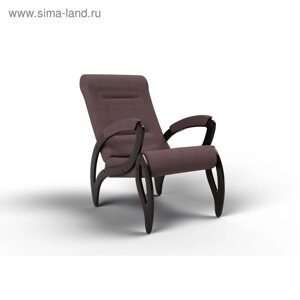 Кресло для отдыха «Зельден», 910 580 1000 мм, ткань, цвет кофе с молоком