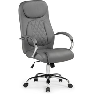 Кресло для руководителя Tron grey хром 61x70x111 см