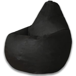 Кресло-мешок «Груша», экокожа, размер 2ХL, цвет чёрный