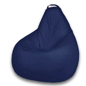 Кресло-мешок «Груша» Позитив Favorit, размер XXL, диаметр 105 см, высота 130 см, искусственная кожа, цвет синий