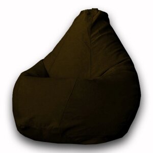 Кресло-мешок «Груша» Позитив Modus, размер M, диаметр 70 см, высота 90 см, велюр, цвет коричневый