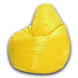 Кресло-мешок «Груша» Позитив, размер XXXL, диаметр 110 см, высота 145 см, оксфорд, цвет жёлтый