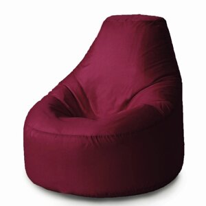 Кресло-мешок Комфорт, размер 90х115 см, ткань оксфорд, цвет бордовый