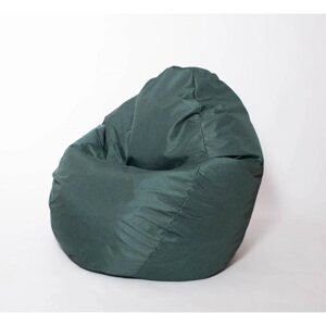 Кресло-мешок «Стади», размер 130x80 см, цвет малахит, рогожка