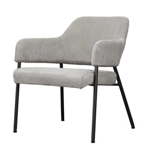 Кресло Wendy, 640685740 мм, фактурный шенилл, цвет серый