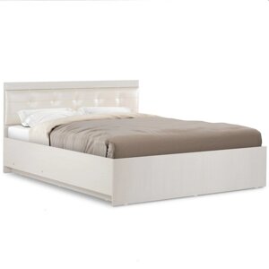 Кровать «Азалия 14» с ПМ, 1400 2000, цвет бодега белая