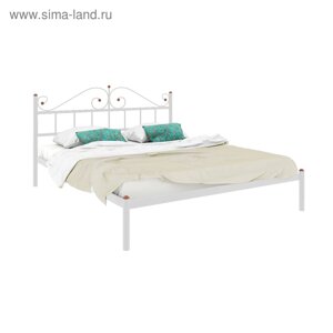 Кровать «Диана», 1400 2000 мм, металл, цвет белый