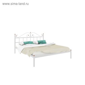 Кровать «Диана», 16002000 мм, металл, цвет белый