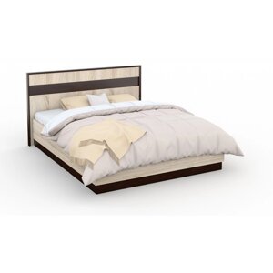 Кровать «Эшли» с ПМ, 160 200 см, цвет венге / дуб сонома