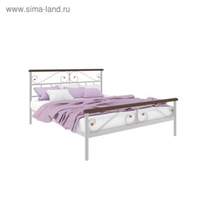 Кровать «Эсмиральда Плюс», 14002000 мм, металл, цвет белый