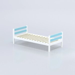 Кровать «Савушка»01, 1-ярусная, цвет голубой, 90х200