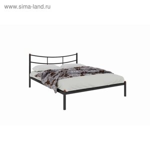 Кровать «Софья», 1200 1900 мм, металл, цвет чёрный