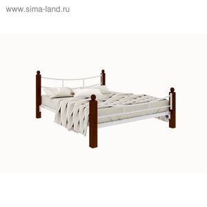 Кровать «Софья Люкс Плюс», 12002000 мм, металл, цвет белый