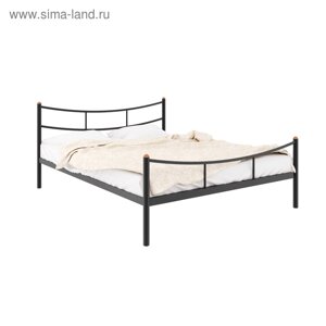 Кровать «Софья Плюс», 16002000 мм, металл, цвет чёрный