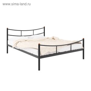 Кровать «Софья Плюс», 18002000 мм, металл, цвет чёрный