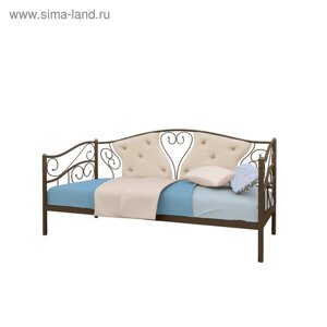 Кровать «Тахта Юлия», 8002000 мм, металл, цвет коричневый