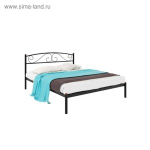 Кровать «Вероника», 190 120 cм, каркас чёрный