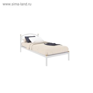 Кровать «Вероника Мини», 9001900 мм, металл, цвет белый