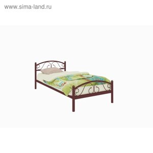 Кровать «Вероника Мини Плюс», 800 1900 мм, металл, цвет коричневый