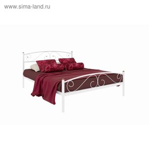 Кровать «Вероника плюс», 12001900 мм, металл, цвет белый