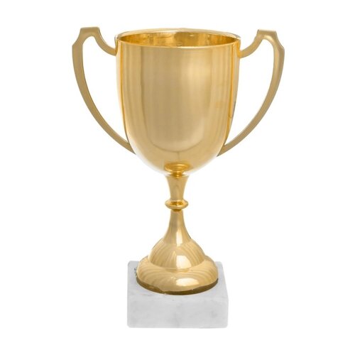 Кубок 117, наградная фигура, золото, подставка пластик, 16,3 11,3 5,6 см.