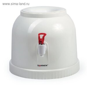 Кулер для воды SONNEN TS-01, без нагрева и охлаждения, белый