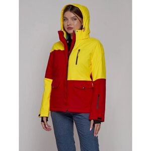 Куртка горнолыжная женская зимняя, размер 46, цвет жёлтый
