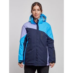Куртка горнолыжная женская зимняя, размер 56, цвет синий