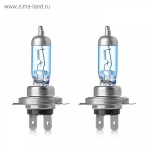 Лампа автомобильная Clearlight H7, 55 Вт, XenonVision, набор 2 шт