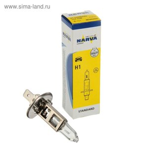 Лампа автомобильная Narva Standard, H1, 12 В, 55 Вт